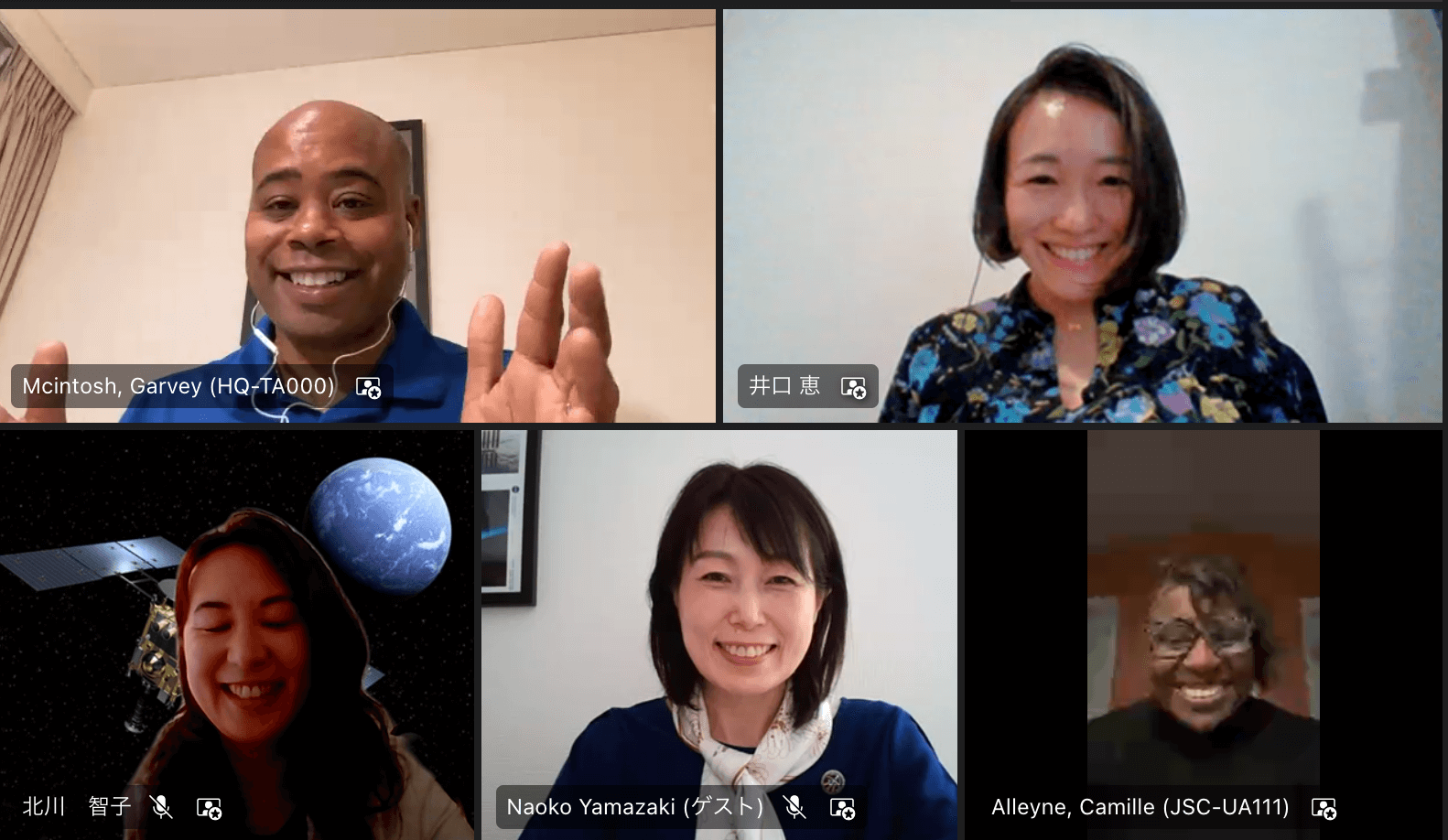NASA主催 Women’s History Month に宇宙飛行士山崎直子氏、JAXA北川智子氏とともに登壇しました
