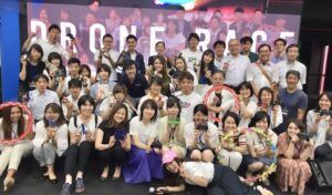 セガサミーHDのTUNNEL TOKYOにて、ドローンレース第２回目を開催